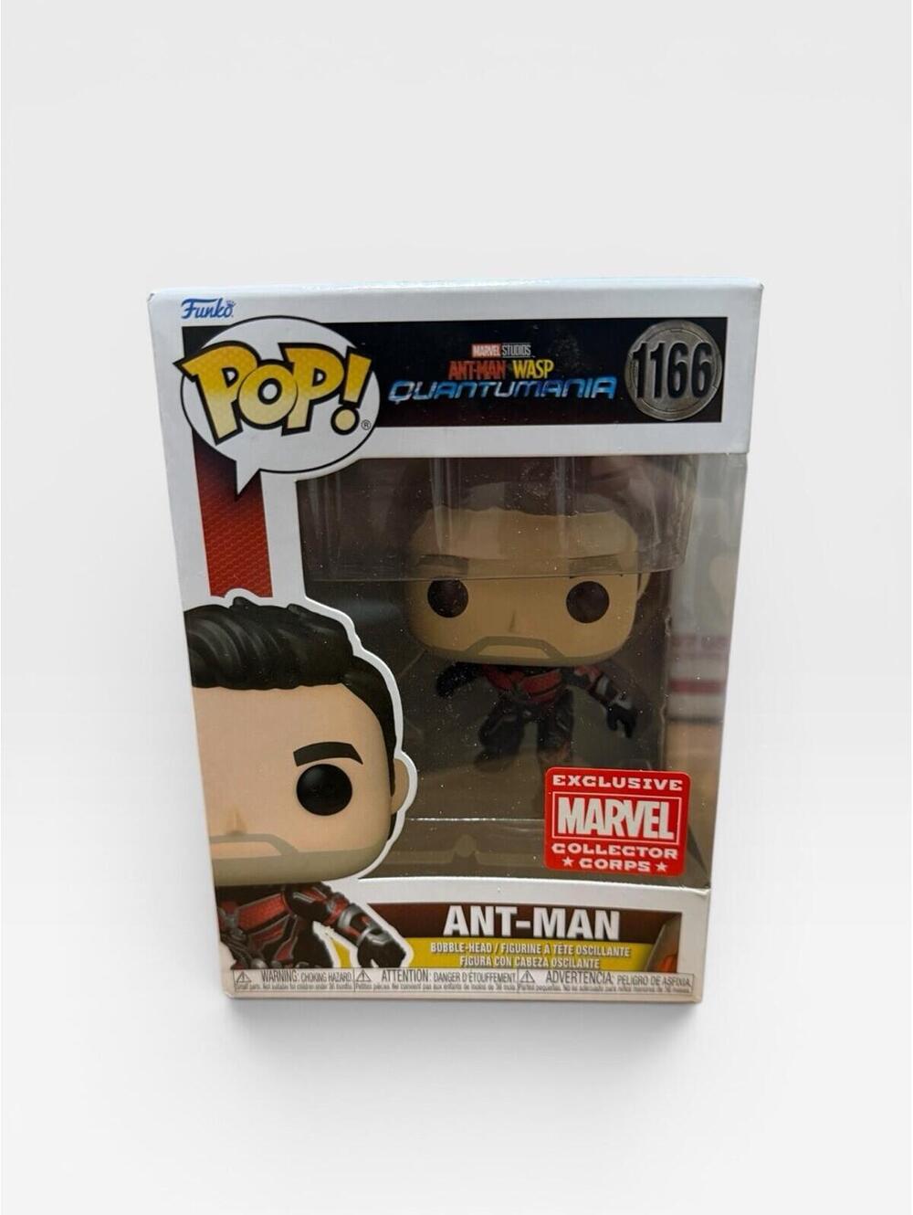 Funko POP! Ant-Man & The Wasp Quantumania Unmasked Ant-Man Marvel Collector Corp